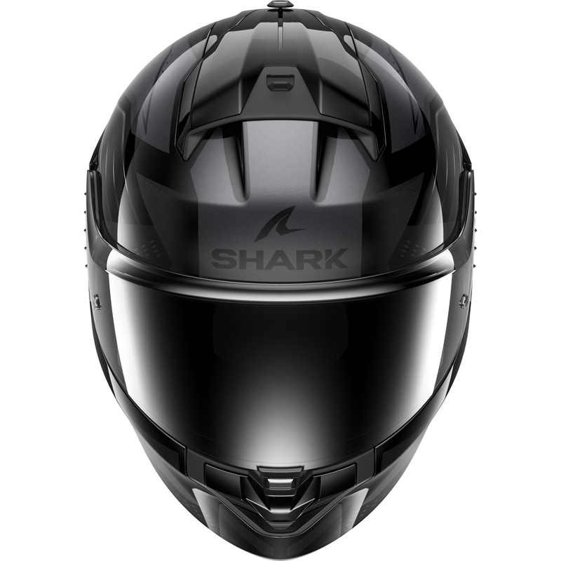 Cască integrală de motocicletă SHARK RIDILL 2 BERSEK negru-gri