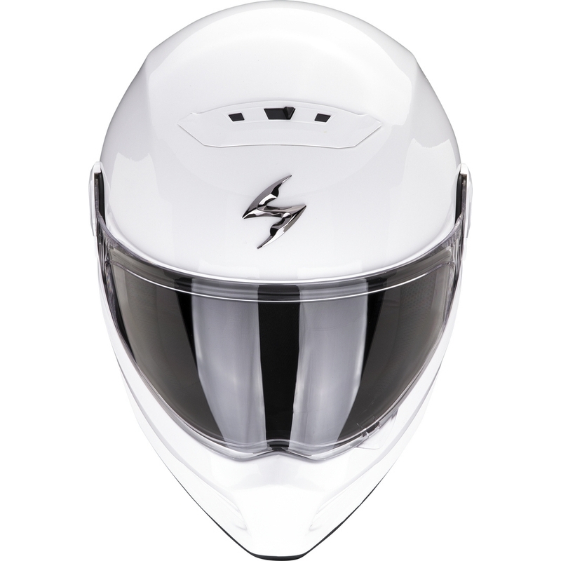 Cască de motocicletă SCORPION COVERT FX alb