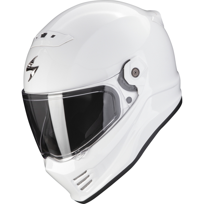 Cască de motocicletă SCORPION COVERT FX alb