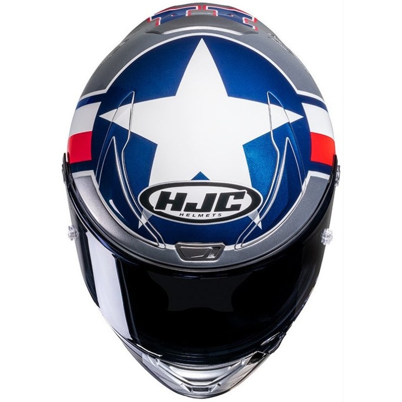 Integrální přilba na motorku HJC RPHA 1 Ben Spies Silverstar MC21