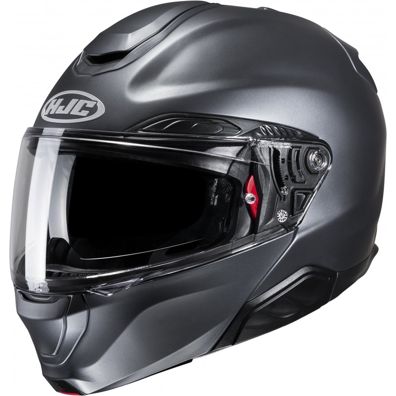 Cască de motocicletă pliabilă HJC RPHA 91 Solid semi-plată gri antracit