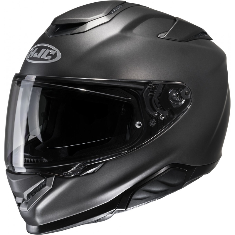 Cască de motocicletă integrală HJC RPHA 71 Solid semi flat titanium