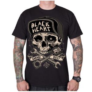 Tricou bărbați Black Heart Garage Built
