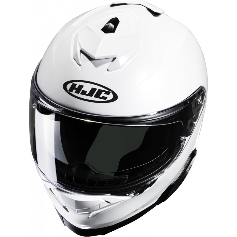 Cască integrală pentru motociclete HJC i71 Solid pearl white