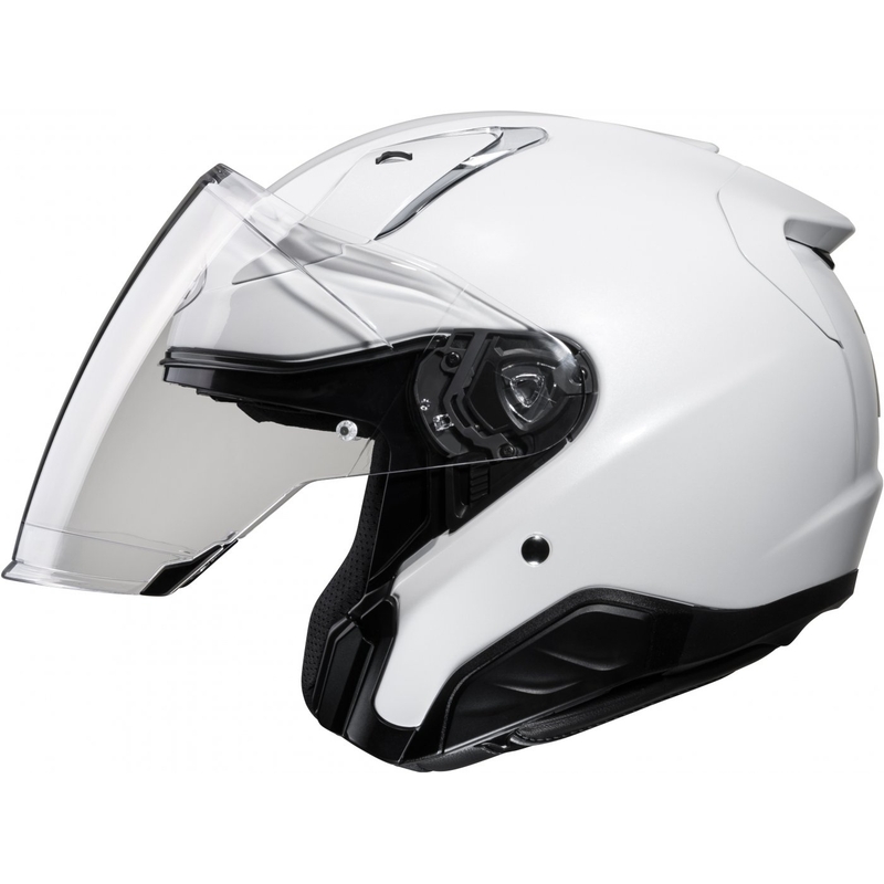 Cască de motocicletă deschisă HJC RPHA 31 Solid pearl white