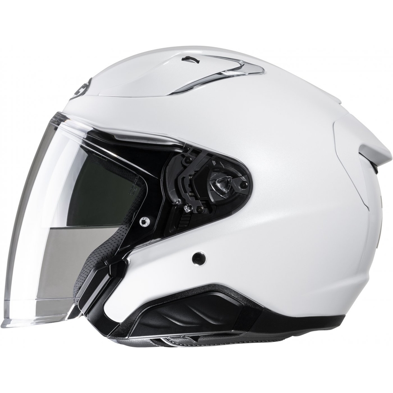 Cască de motocicletă deschisă HJC RPHA 31 Solid pearl white