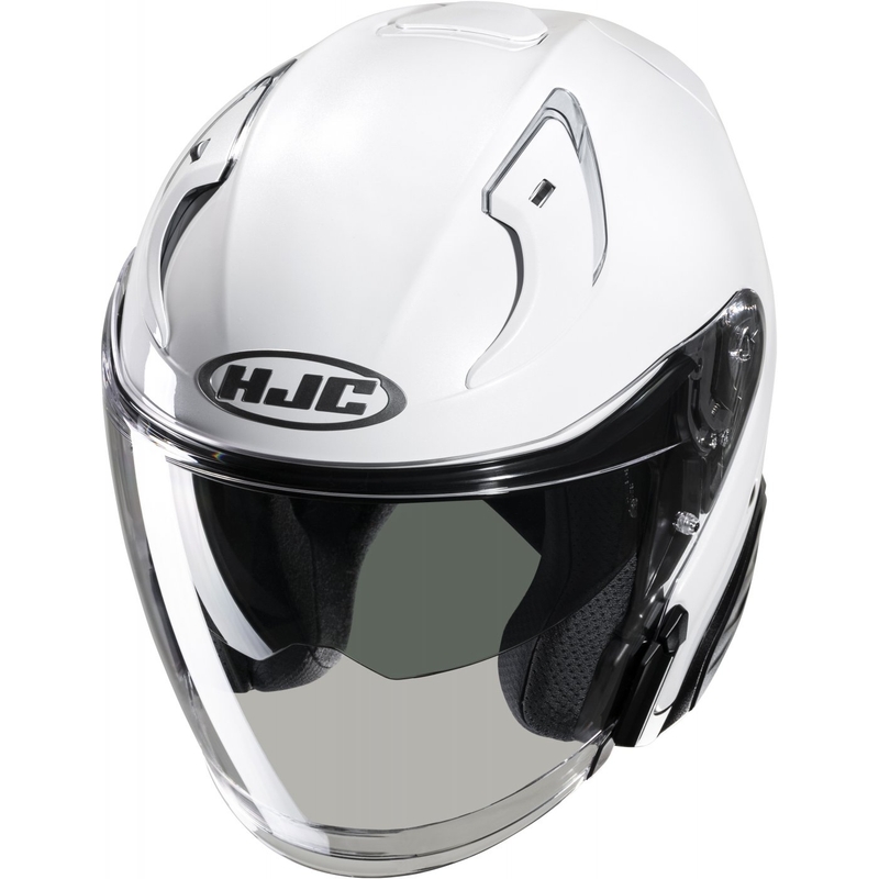 Cască de motocicletă deschisă HJC RPHA 31 Solid pearl white