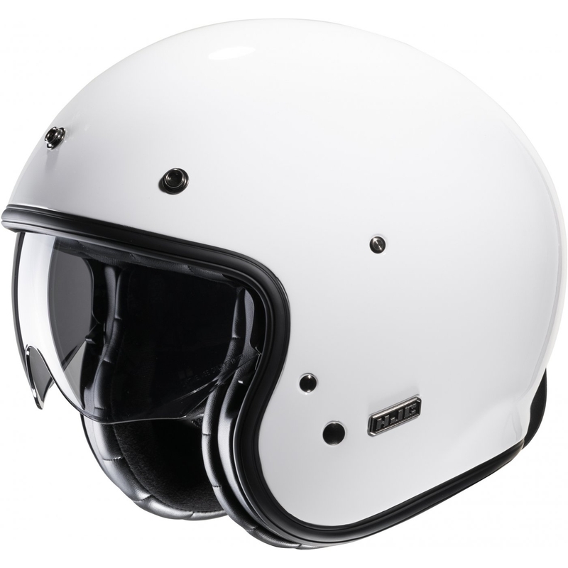 Cască de motocicletă deschisă HJC V31 Solid alb