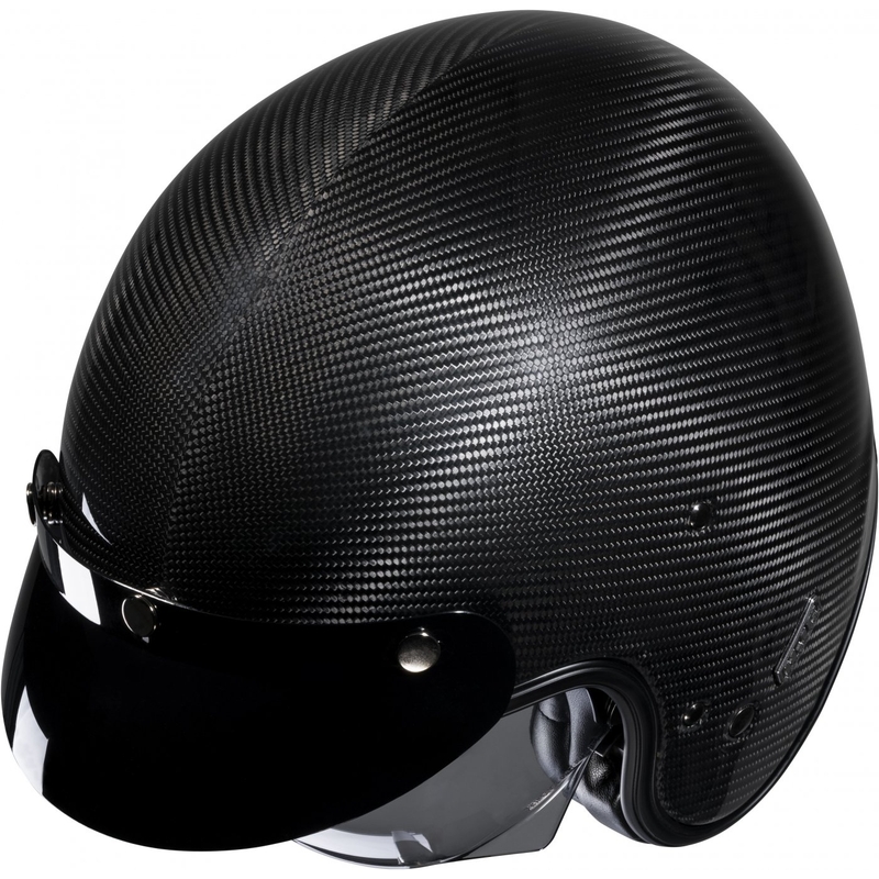Cască de motocicletă deschisă HJC V31 Carbon negru