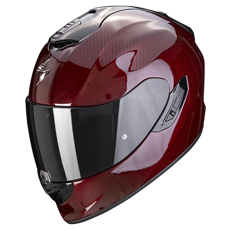 Cască integrală Scorpion EXO-1400 EVO Carbon Air roșu
