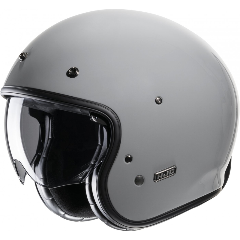 Cască de motocicletă deschisă HJC V31 Solid n. gri