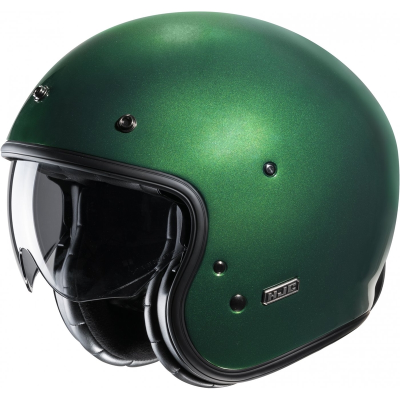 Cască de motocicletă deschisă HJC V31 Verde solid