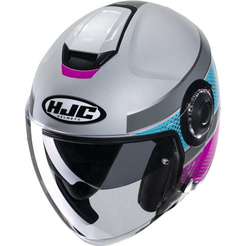 HJC i40 Tolan MC28 cască de motocicletă deschisă HJC i40 Tolan MC28