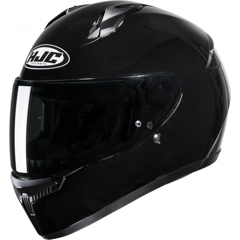 Cască integrală pentru motocicletă HJC C10 Solid, neagră