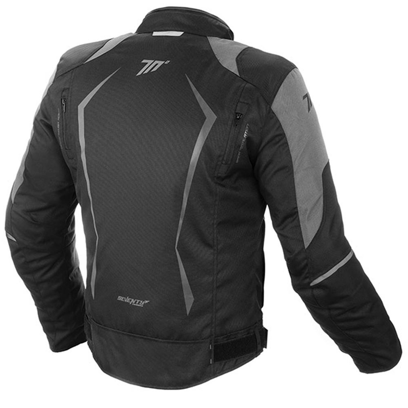 Geacă de motocicletă SEVENTY DEGREES SD-JR47 negru-gri