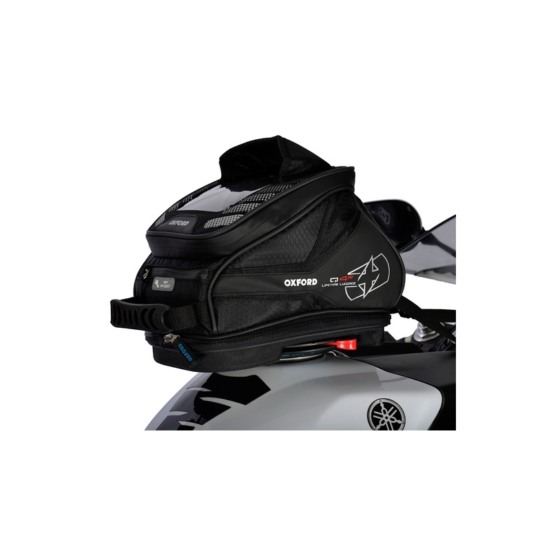 Geantă de rezervor pentru motociclete Oxford Q4R QR-negru