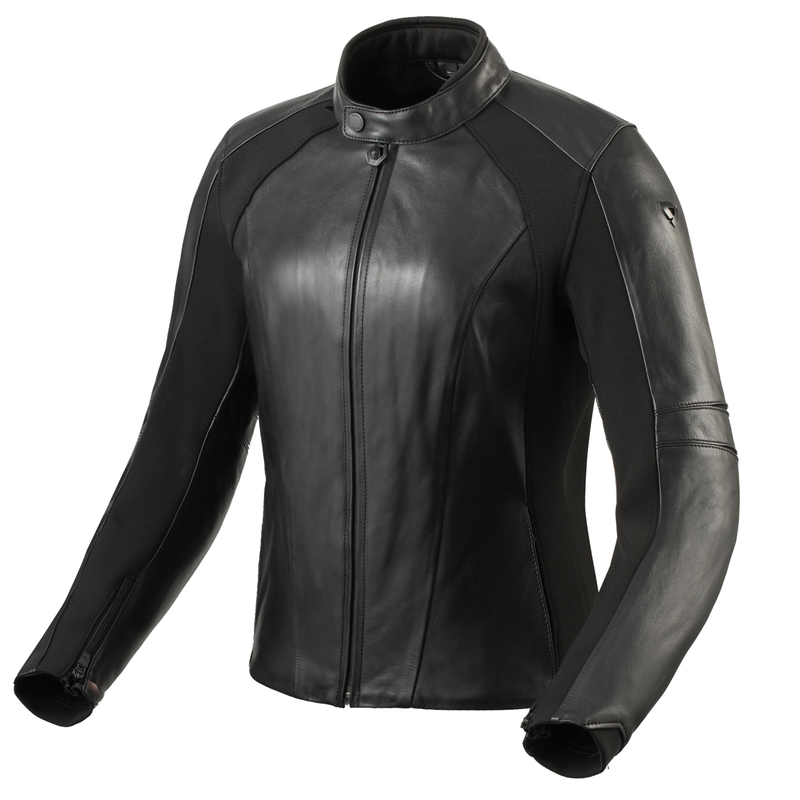 Jachetă de motocicletă Revit Maci Black pentru femei lichidare