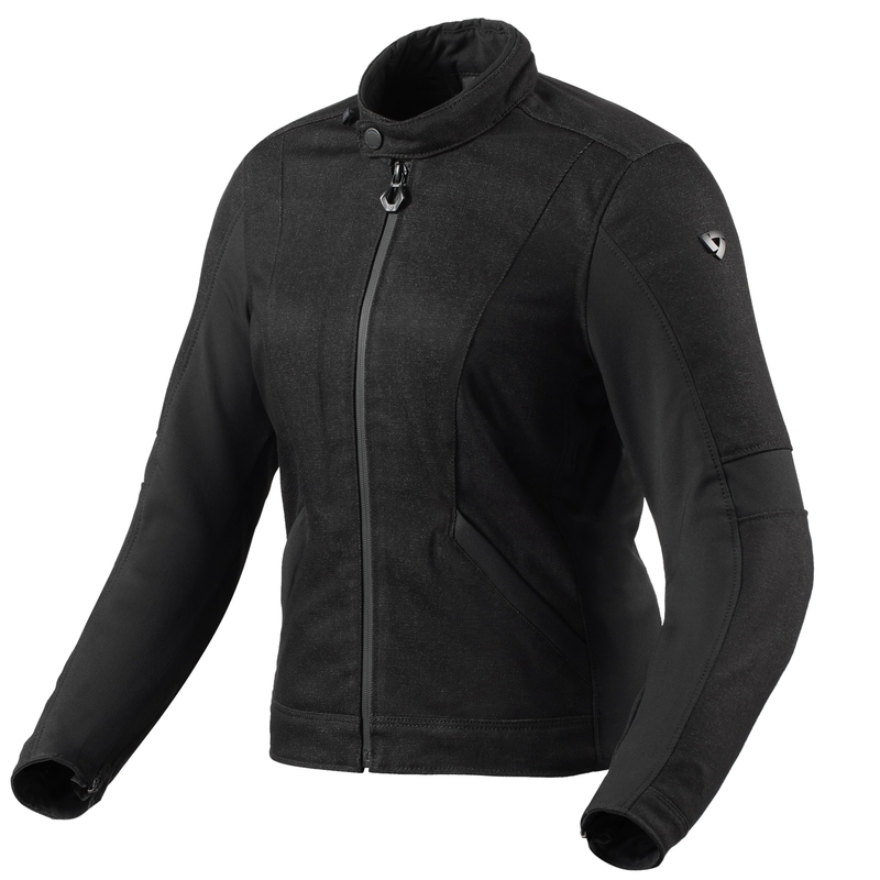 Jachetă de motocicletă Revit Elin Black pentru femei lichidare