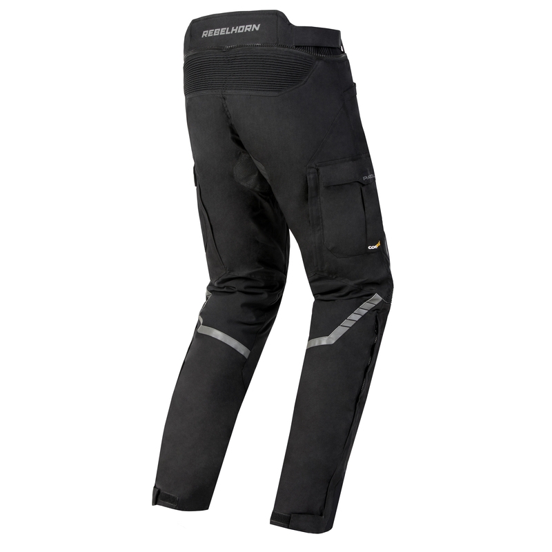Rebelhorn Patrol pantaloni de motocicletă negru lichidare