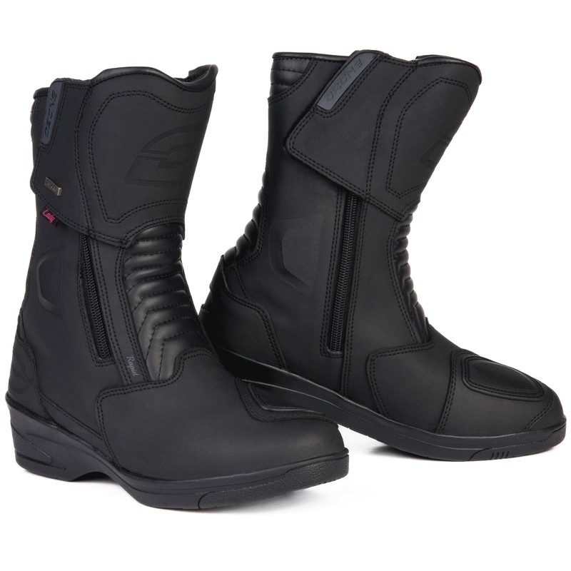 Cizme de motocicletă Ozone Rapid Black Matte pentru femei