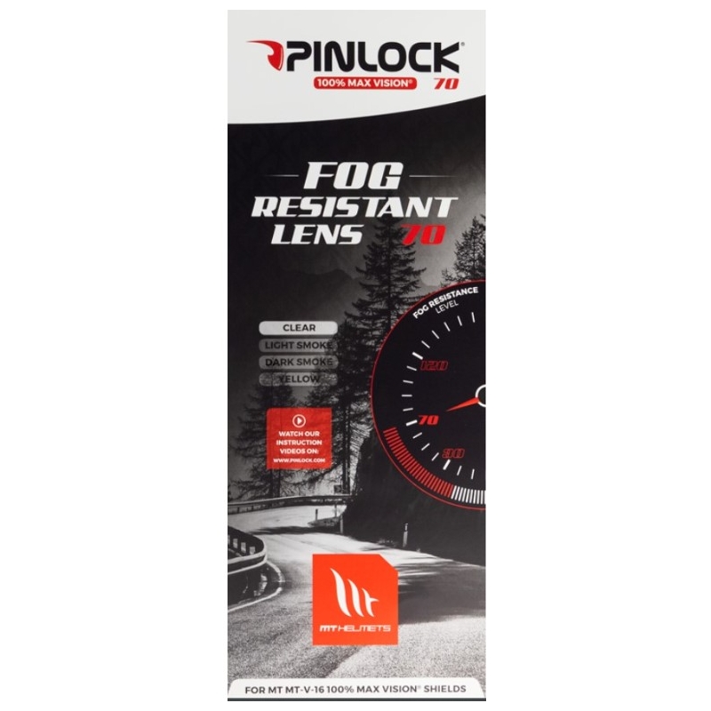 Pinlock pentru casca MT-V-16 transparent