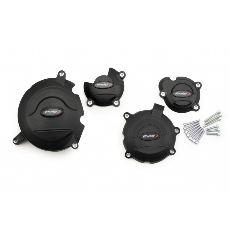 Engine protective covers PUIG Negru