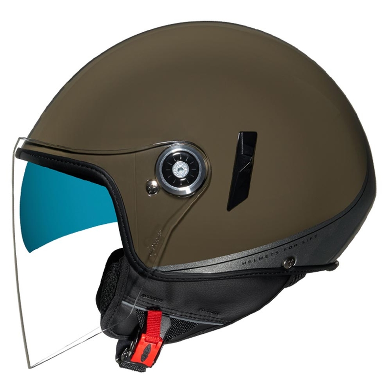 Cască de motocicletă deschisă NEXX SX.60 Sienna verde măsliniu
