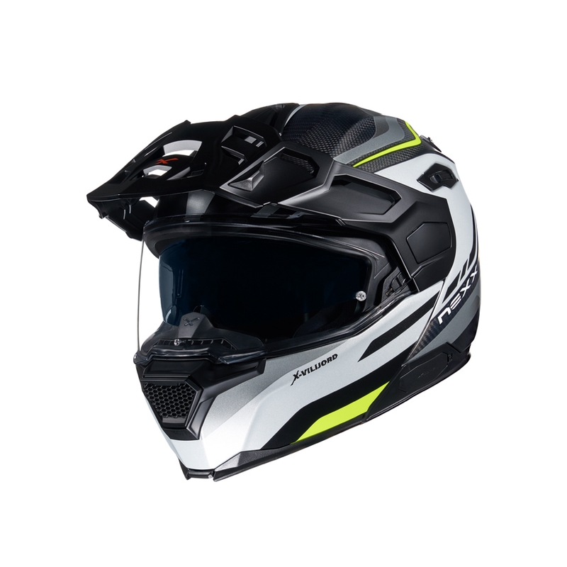 Cască de protecție NEXX X.Vilijord Hiker alb-galben-fluo lichidare
