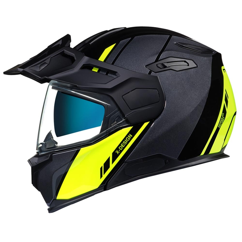 Cască de protecție NEXX X.Vilijord Hi-Viz gri-galben-fluo lichidare