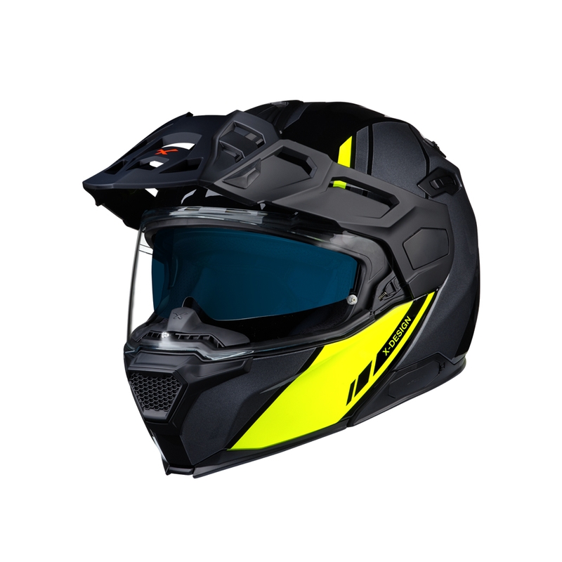 Cască de protecție NEXX X.Vilijord Hi-Viz gri-galben-fluo lichidare