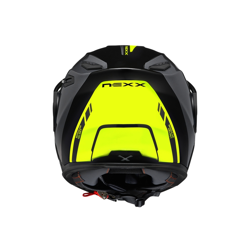 Cască de protecție NEXX X.Vilijord Hi-Viz gri-galben-fluo lichidare