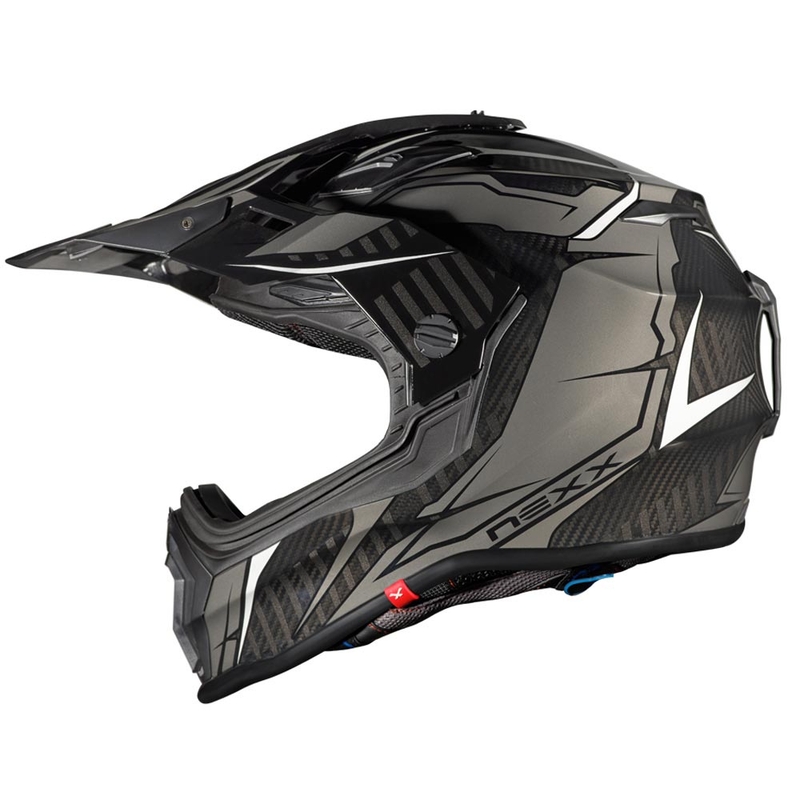 Cască de enduro NEXX X.WRL Atika negru-gri lichidare