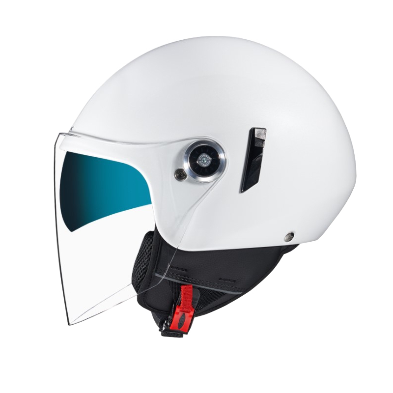 Cască de motocicletă deschisă NEXX SX.60 Nova alb lichidare