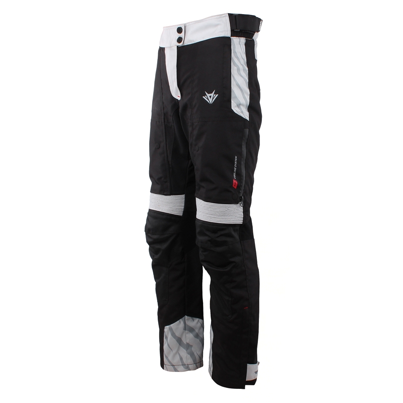 Pantaloni de motocicletă RSA Dakar 2 pentru femei, negru și gri lichidare