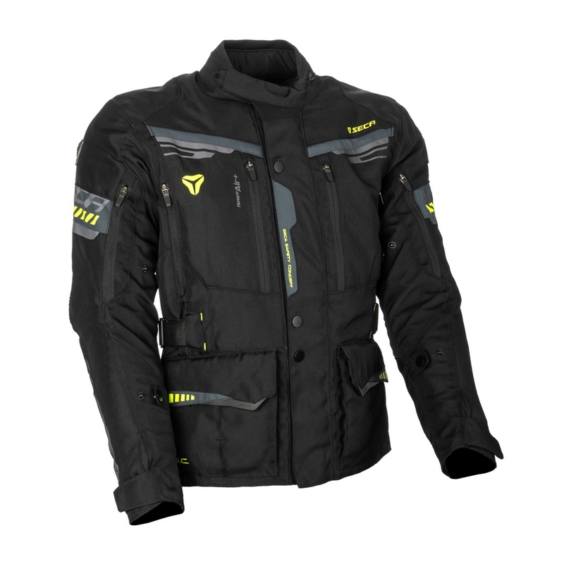 Geacă de motocicletă SECA Arrakis II negru lichidare