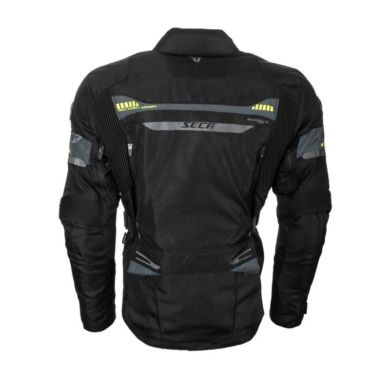 Geacă de motocicletă SECA Arrakis II negru lichidare