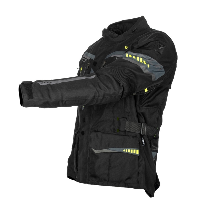 Geacă de motocicletă SECA Arrakis II negru lichidare