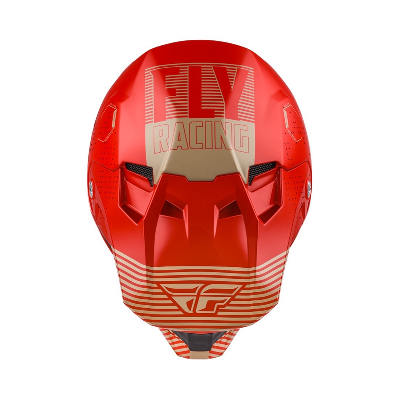 Cască de motocros FLY Racing Formula CC Primary red-sand