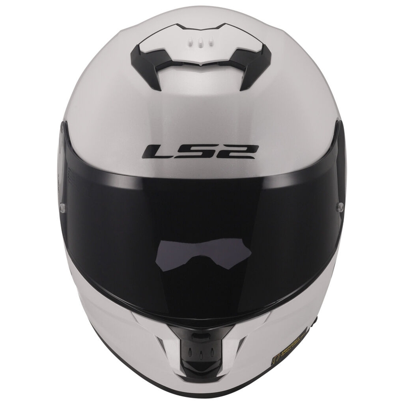 Cască integrală pentru motocicletă LS2 FF808 Stream II, alb lucios