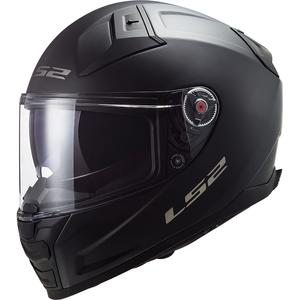 Cască de motocicletă LS2 FF811 Vector II Solid Black Matte Integral Motorcycle Helmet