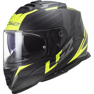 LS2 FF800 Storm II Nerve negru-galben-fluo cască de motocicletă integrală LS2 FF800 Storm II Nerve negru-galben-fluo