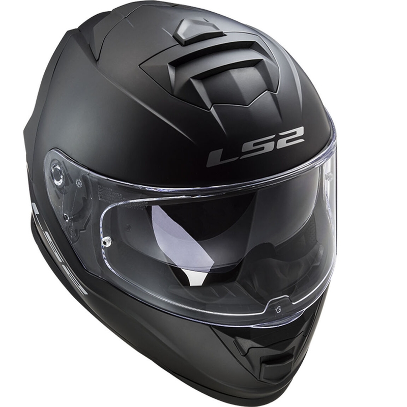 Cască de motocicletă LS2 FF800 Storm II Solid Matte Black Integral pentru motociclete