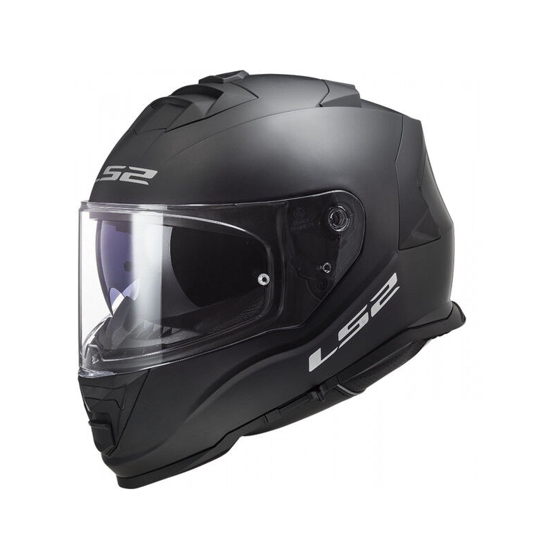 Cască de motocicletă LS2 FF800 Storm II Solid Matte Black Integral pentru motociclete