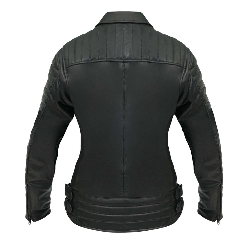 Jachetă de motocicletă pentru femei BROGER Ohio negru lichidare