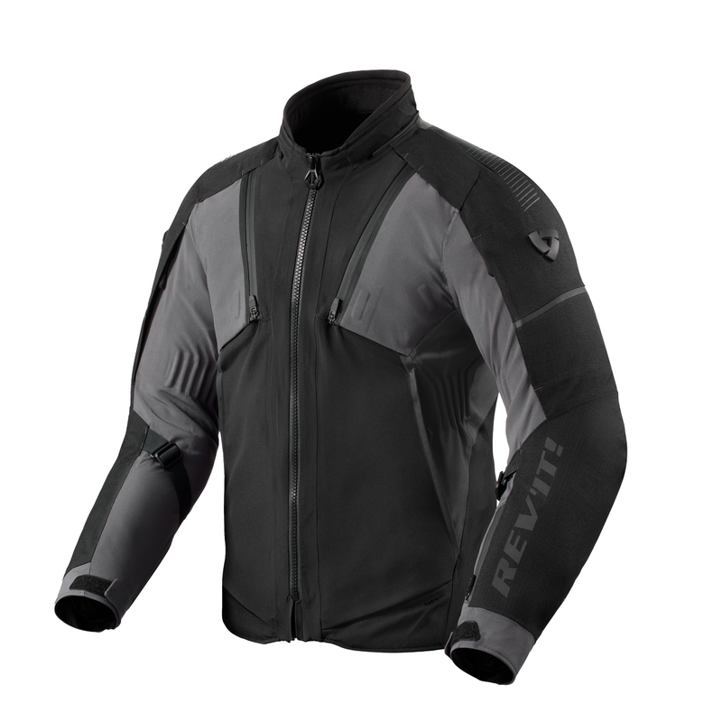 Revit Inertia H2O jachetă de motocicletă negru-antracit