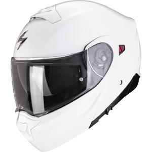 Cască de motocicletă rabatabilă Scorpion EXO-930 EVO Solid alb