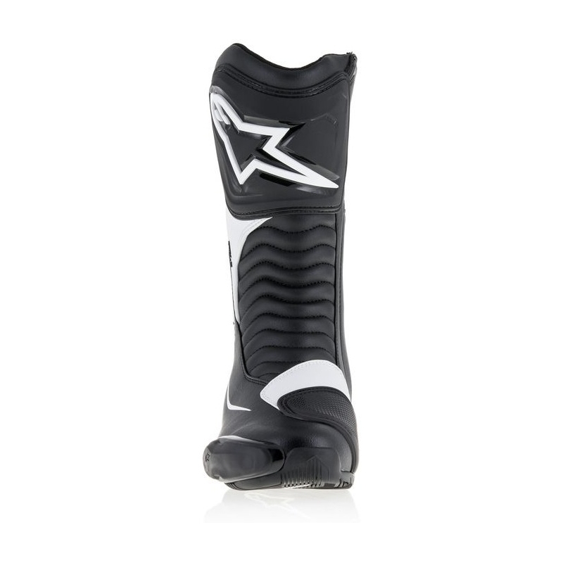 Ghete moto Alpinestars SMX-S negru-alb