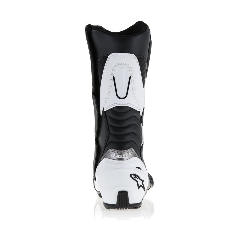 Ghete moto Alpinestars SMX-S negru-alb
