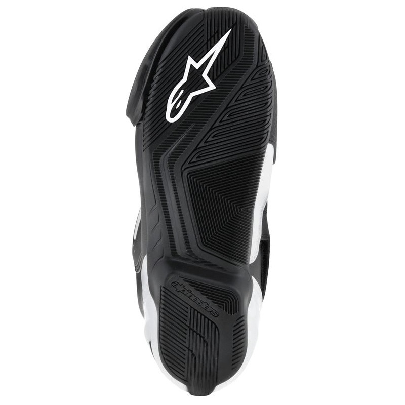 Ghete moto Alpinestars SMX-S negru-alb