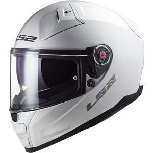 Cască de motocicletă LS2 FF811 Vector II Solid White Integral Motorcycle Helmet
